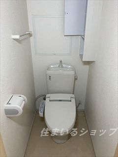 ジェルメ　４７　Ｃのトイレ|シャワートイレ・収納あり