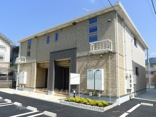 カレントBの外観|玄関側の外観です