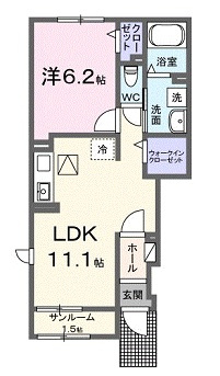 ドエル　Ｆ・Ｔ・Ｋ　Ⅵ番館の間取り