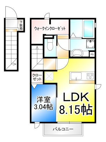 グランツの間取り