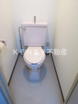 【トイレ】 | アビタ池上 | 清潔感のあるトイレです
