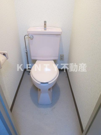 【トイレ】 | アビタ池上 | 清潔感のあるトイレです