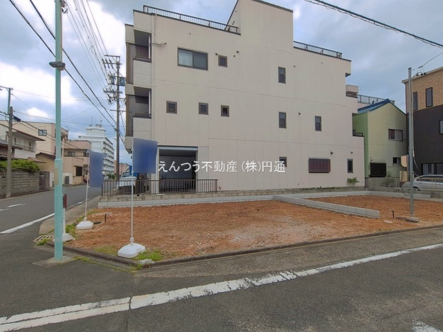 萱場2期の前面道路含む現地写真