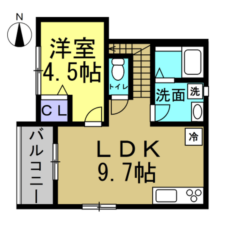 ひまわり荘の間取り
