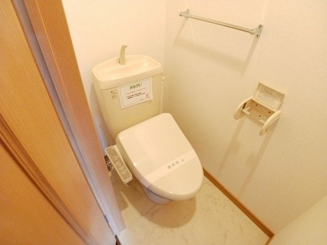 【トイレ】 | ヴィラージュＢ | ゆったりとした空間のトイレです