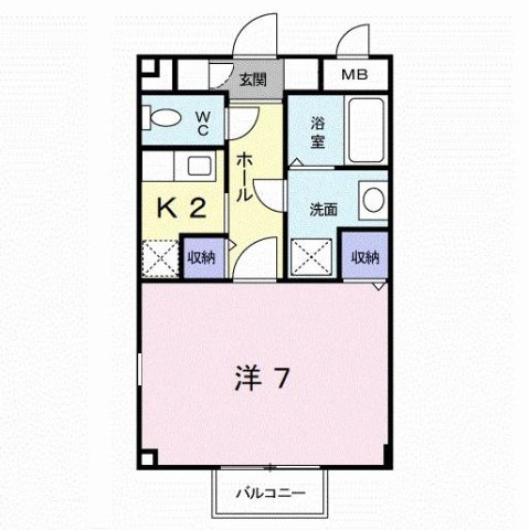 【間取り】 | ヴィラージュＣ