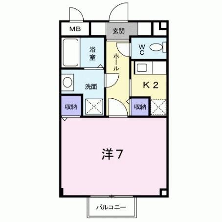 【間取り】 | ヴィラージュＤ