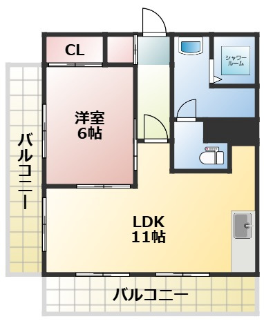 柏田第3ビルの間取り