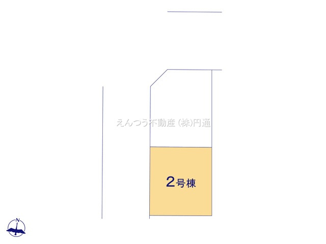 萱場2期の区画図