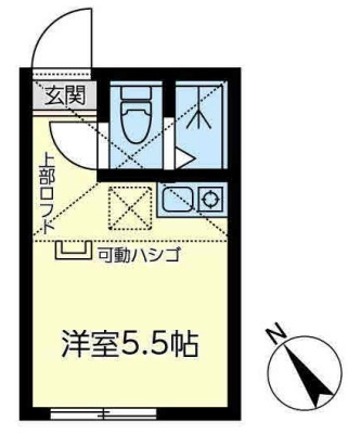 ユナイト星川ポーリングの間取り