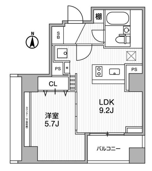 【間取り】 | Ｌｉｇｈｔｈｏｕｓｅ西新宿