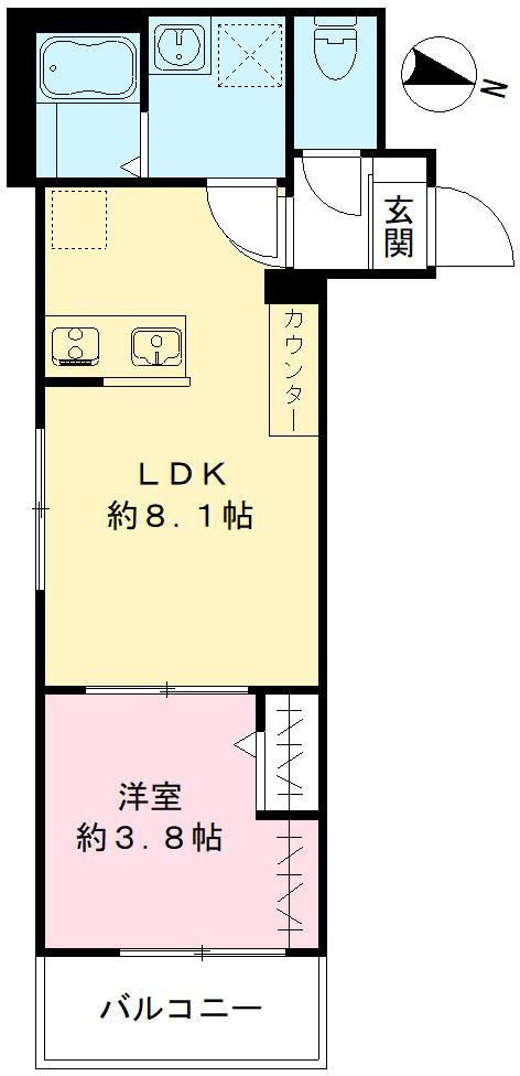 川口市朝日１丁目のアパート