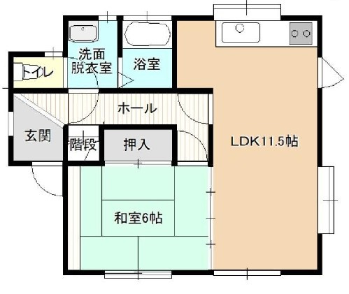 小山市羽川　中古戸建の間取り
