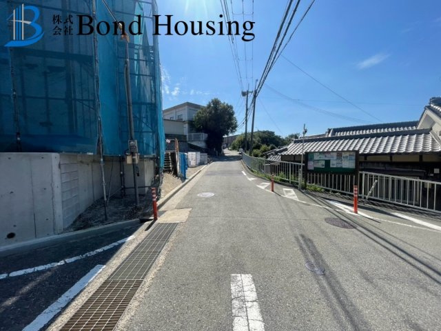 長期優良住宅取得物件　藤江　新築限定1棟の前面道路含む現地写真