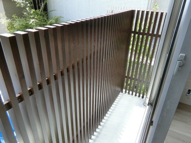 ＭＡＩＳＯＮ　ＴＲＯＩＳⅡのバルコニー