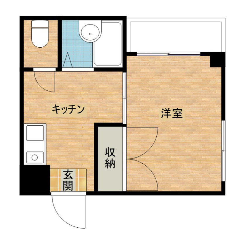 エクセレント中村の間取り