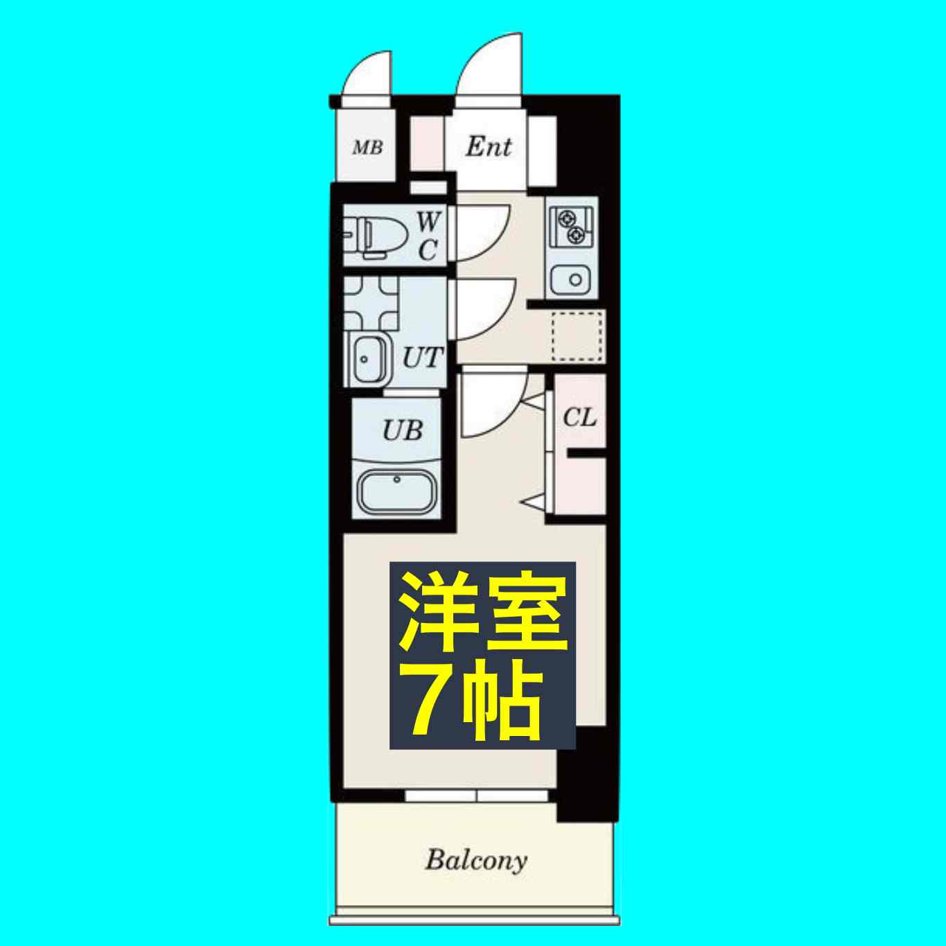 S-RESIDENCE上飯田駅前の間取り