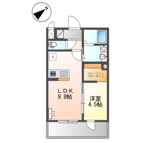 ロイヤルコート・Ａの間取り