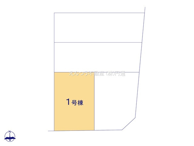メルディア松軒の区画図