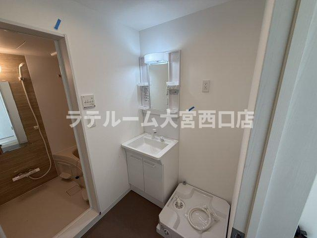 (仮称)ジーメゾン見沼大和田ノエリアの独立洗面台|同施工参照写真