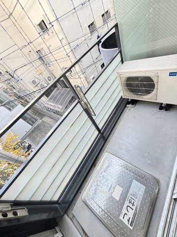G-BLOCKのバルコニー