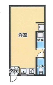エスペランスドゥ花隈の間取り