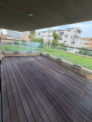 グランテラス芦屋のバルコニー