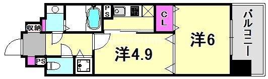 M'sレジデンス神戸の間取り