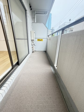 ライオンズマンション神戸西元町のバルコニー