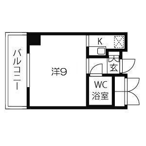 ライオンズマンション神戸西元町の間取り