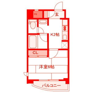 横浜市戸塚区川上町の賃貸マンションの間取り|使いやすい間取りです♪