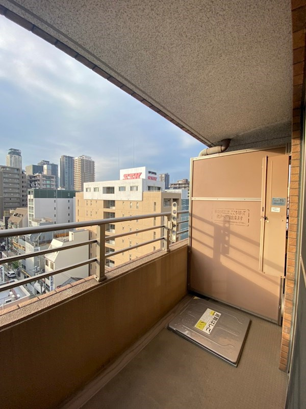 セイワパレス長堀南のバルコニー