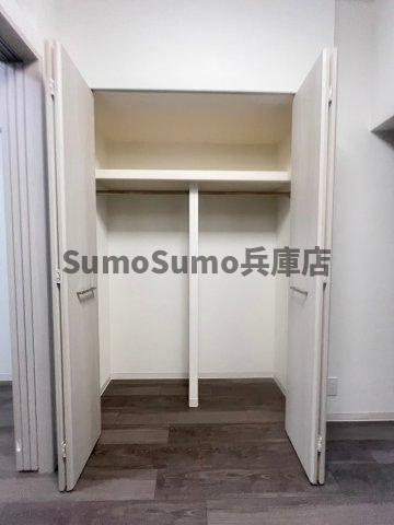 プレサンス神戸セレスティアの収納|ちょっとした収納スペースも充実しています