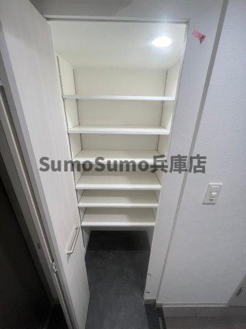 プレサンス神戸セレスティアの収納|収納のためのスペースです