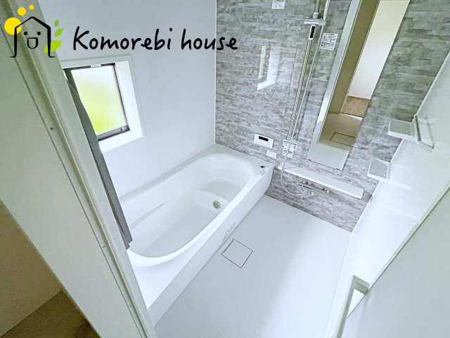 鴻巣市下忍　3期　新築一戸建て　グラファーレ　02の浴室|日々の暮らしに欠かせないお風呂です