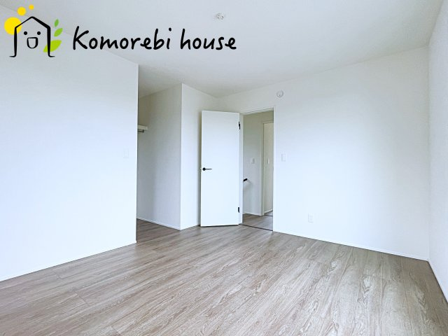 鴻巣市下忍　3期　新築一戸建て　グラファーレ　02の寝室|寝室です