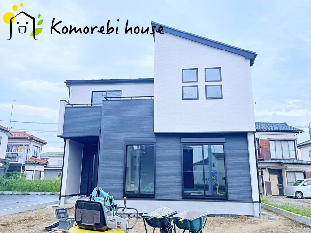 鴻巣市下忍　3期　新築一戸建て　グラファーレ　02の外観|落ち着いた雰囲気の外観です