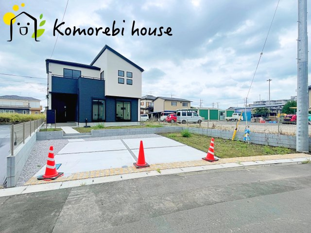 鴻巣市下忍　3期　新築一戸建て　グラファーレ　02の駐車場|駐車場です