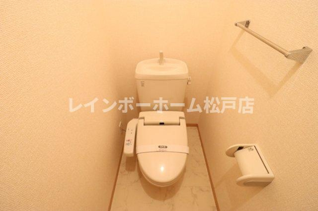 松戸市秋山３丁目のアパートのトイレ|トイレも気になるポイント
