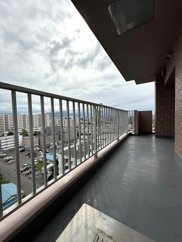 東急ドエル・アルス白石のバルコニー