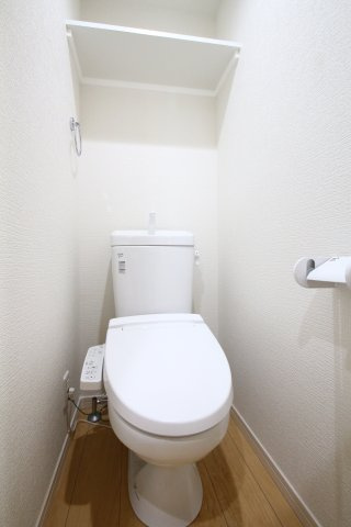 中野区野方２丁目のアパートのトイレ|トイレです
