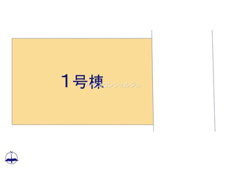 【区画図】 | 名古屋市南区呼続３丁目7【仲介手数料無料】新築一戸建て　1号棟