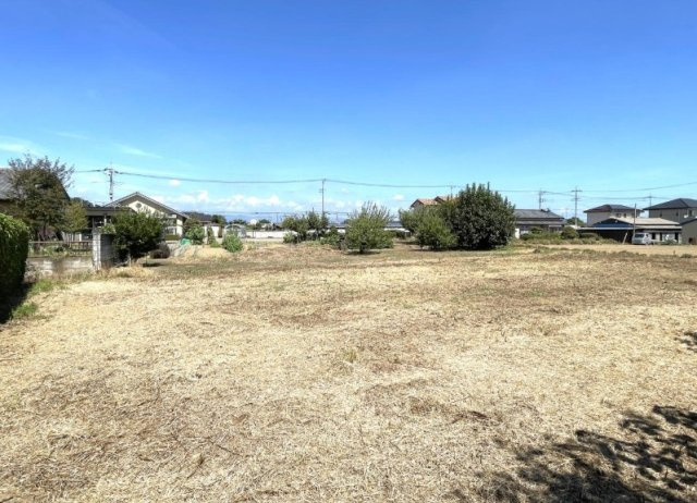 太田市新田中江田町　売地の外観
