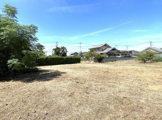 太田市新田中江田町　売地の外観