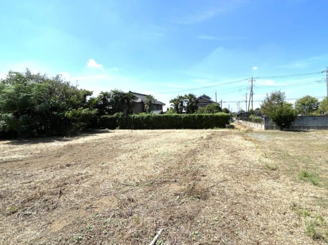 太田市新田中江田町　売地の外観