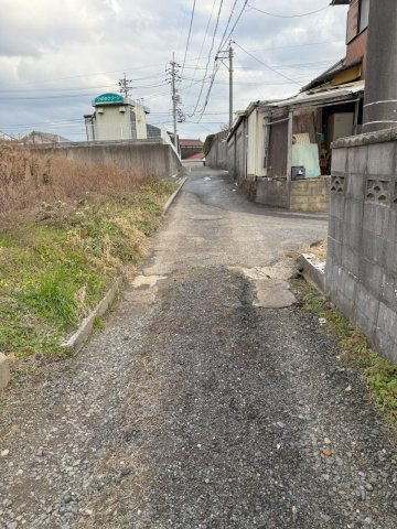 沖宇部　中論瀬　山林の前面道路含む現地写真