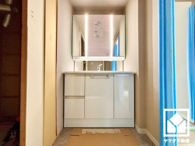 サンロイヤル新田辺アカデミア２号館の独立洗面台