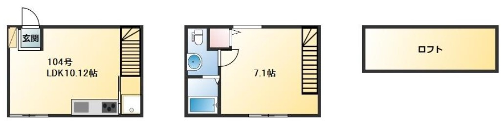 パティオの間取り