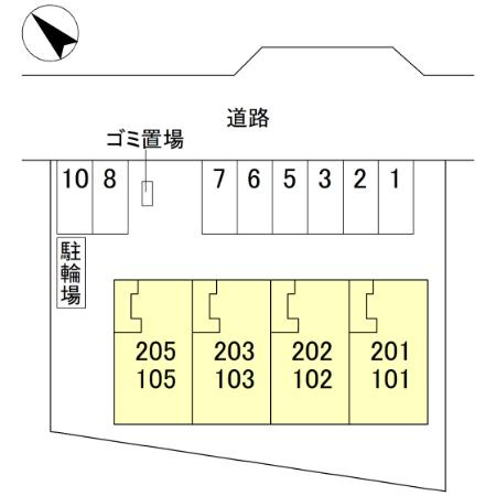 【区画図】