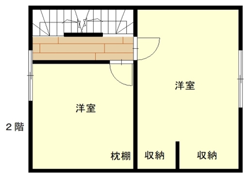 南市岡３丁目テナントの間取り